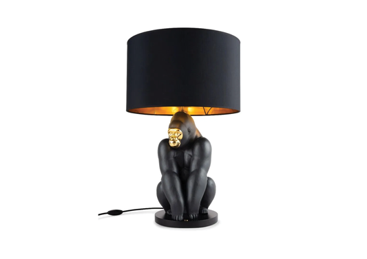 Gorilla lamp. Black-gold (US)