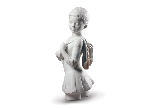 My Dance Class Ballet Figurine. White