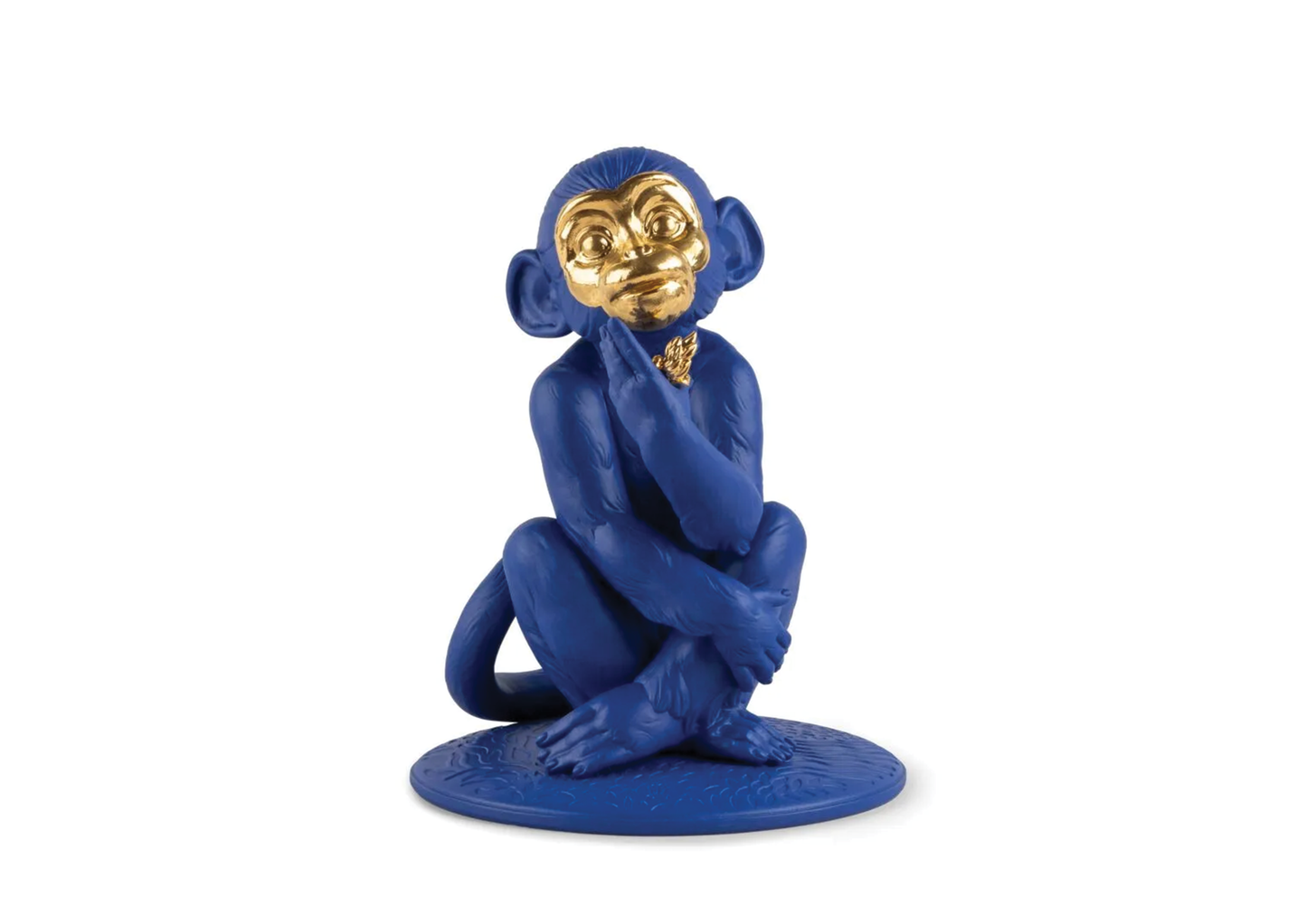 Little monkey (blue-gold)