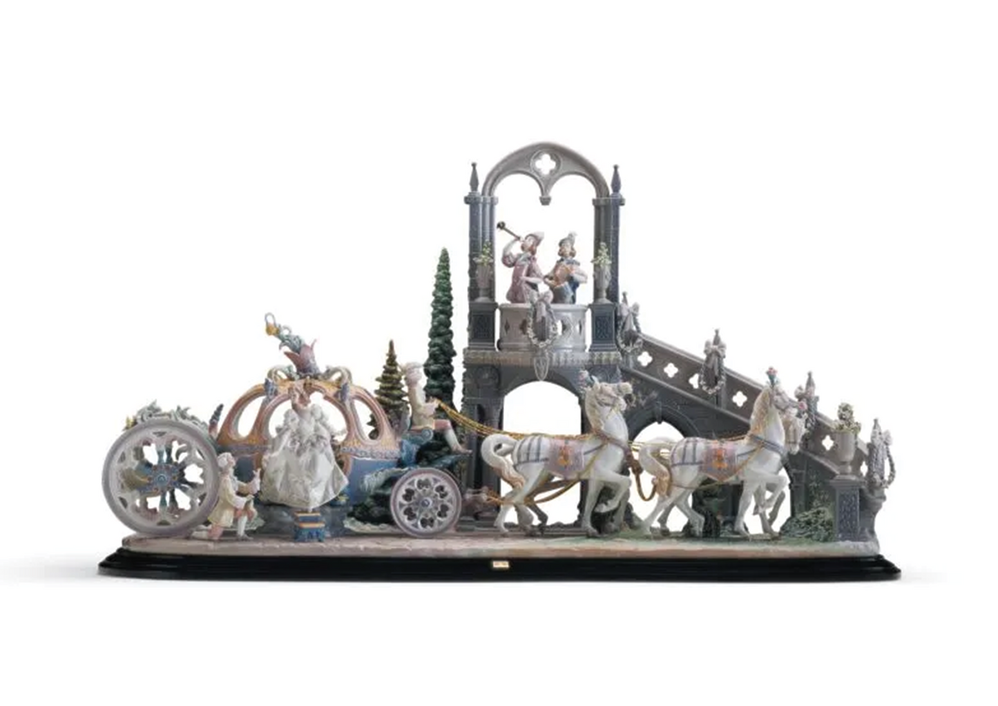 Cinderella's Arrival Sculpture. Limited Edition