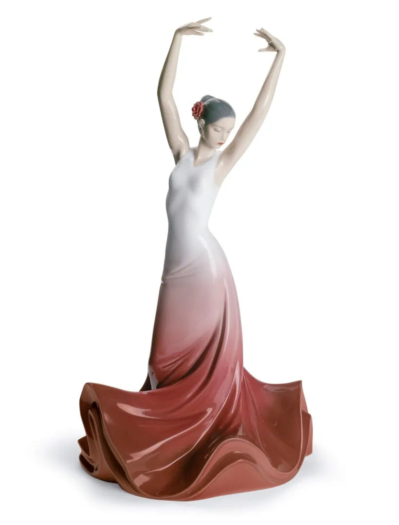 SHARE THIS ARTICLE  Heart of Spain Flamenco Woman Figurine