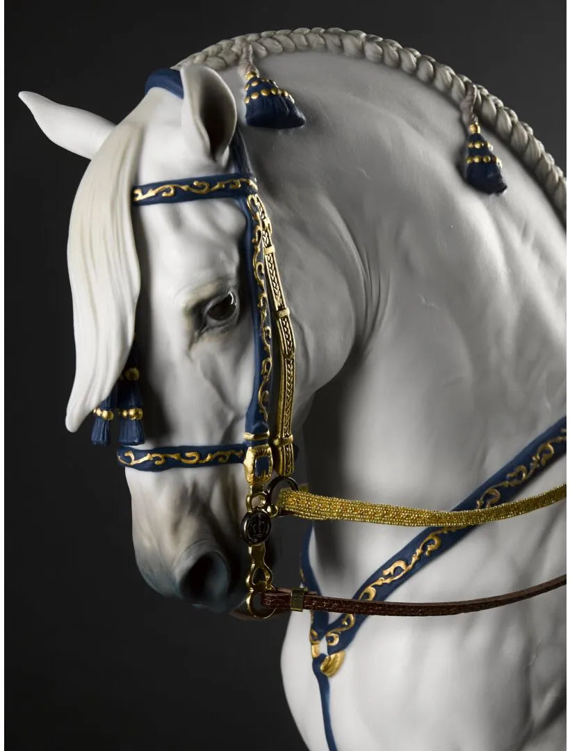 Spanish pure breed Sculpture. Horse. Limited Edition