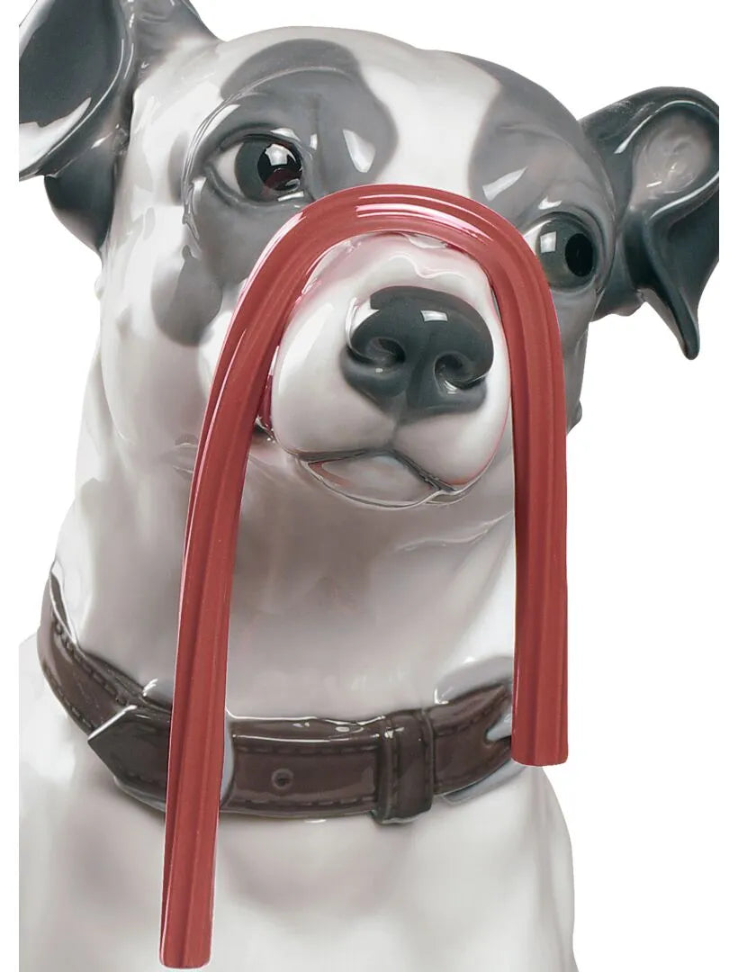 Lladro Jack Russell With Licorice