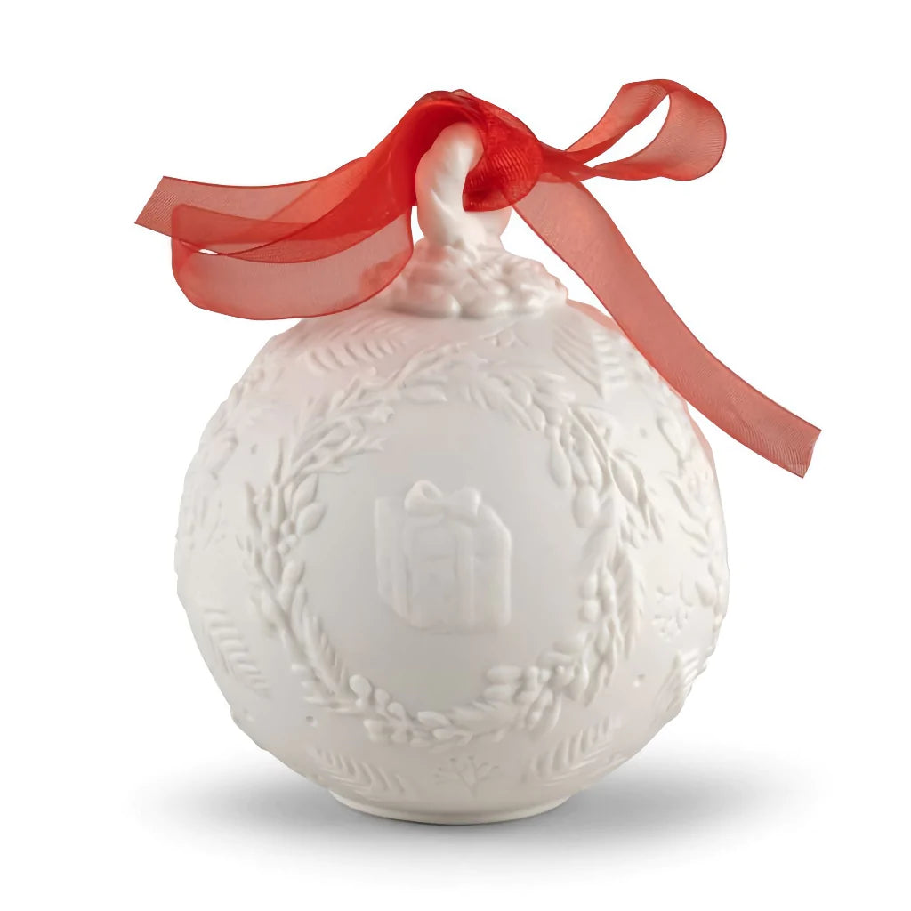 2021 Ball Christmas Ornament (Red Re-Deco)