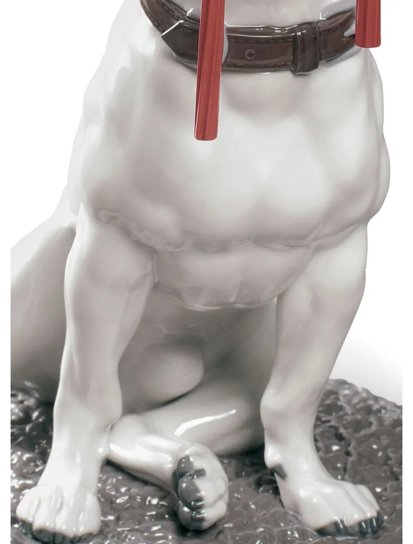 Lladro Jack Russell With Licorice