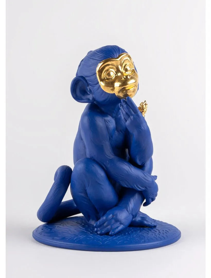 Little monkey (blue-gold)