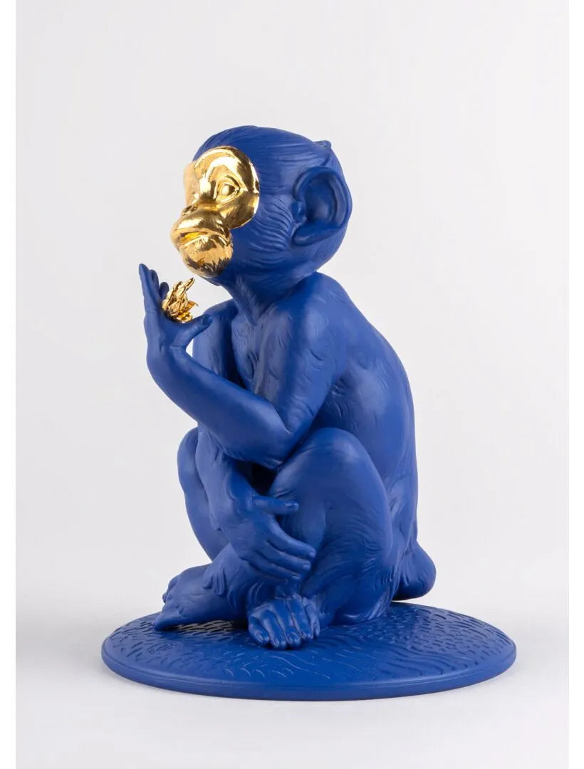 Little monkey (blue-gold)