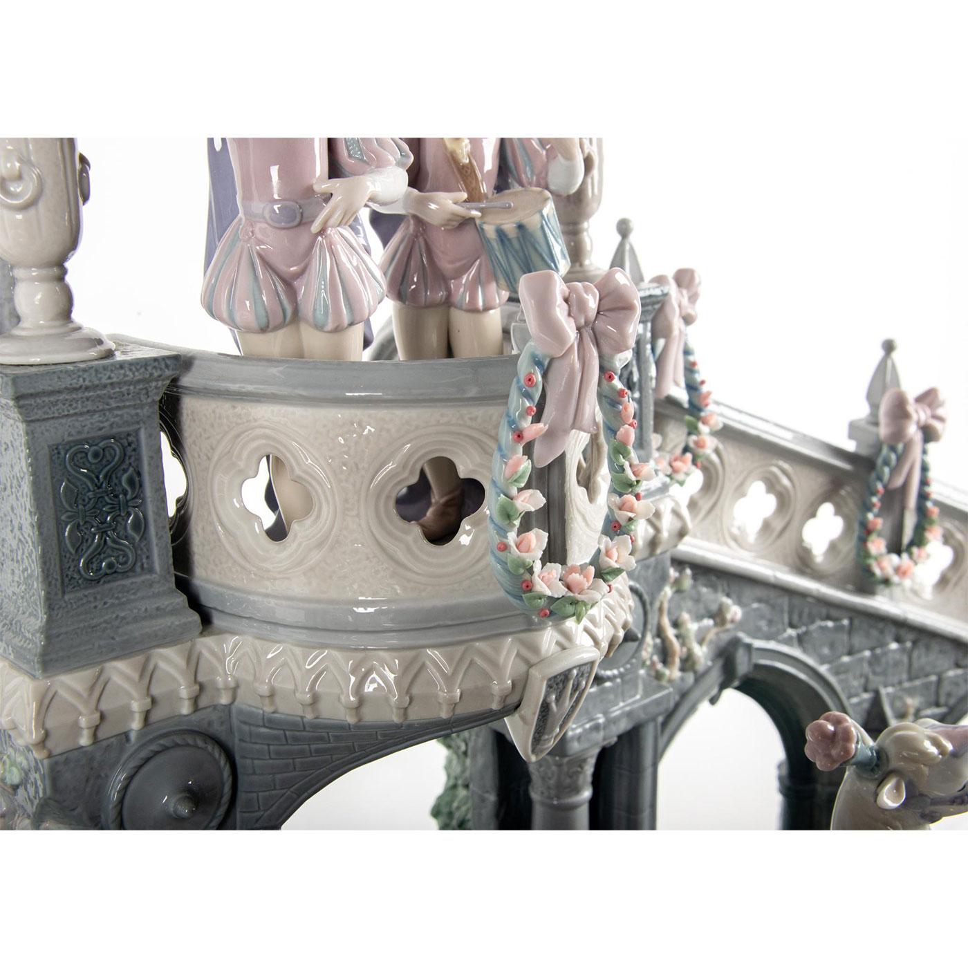 Cinderella's Arrival Sculpture. Limited Edition