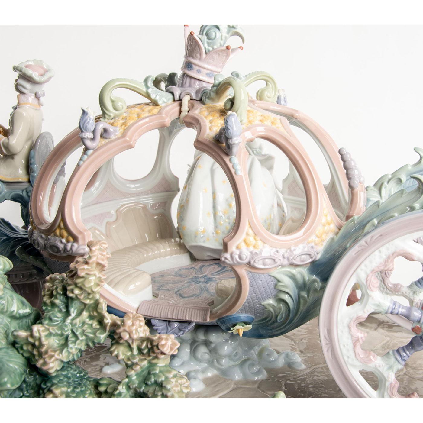 Cinderella's Arrival Sculpture. Limited Edition