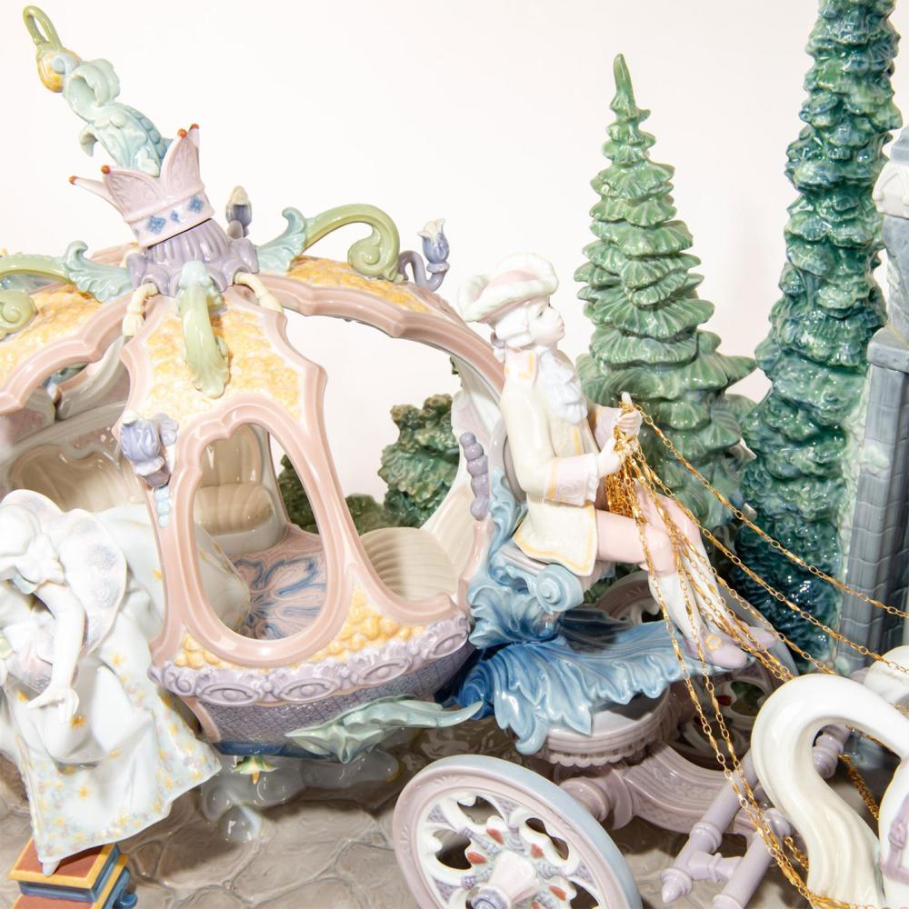 Cinderella's Arrival Sculpture. Limited Edition