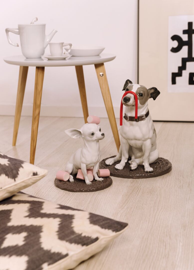 Lladro Jack Russell With Licorice - china-cabinet.com